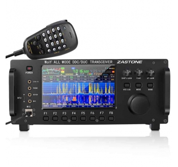 ZASTONE ZT7500 SDR Short Wave Transceiver HF LF 6M VHF UHF DDC DUC All Mode Mobile Radio 20W 0-750MHZ Receive Touch Screen