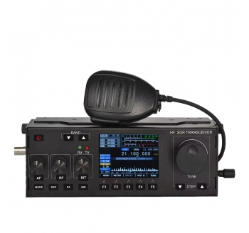 HF SDR Transceiver RS-918 15W CB Radio 27MHz AM FM CW SSB FREE-DV RX 2MHZ-30MHZ TX ALL HAM HF BANDS Software Defined Radio