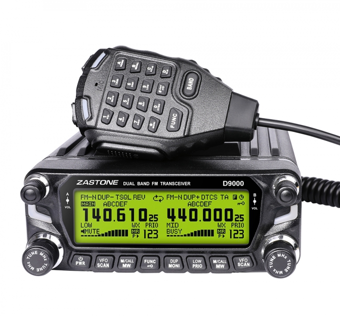 ZASTONE D9000 無線車載對講機(jī) 專業(yè)無線車載電臺 越野車載電臺 業(yè)余車載電臺 大功率無線車載臺 50W車載臺